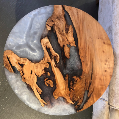 epoxy resin hardwood furniture